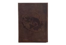 Mercucio Dokladovka Svetlohnedá Vzor 7 Šťuka S Udicou