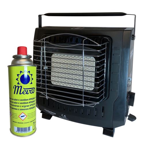 Meva prenosné kúrenie na plyn + kartuše zadarmo