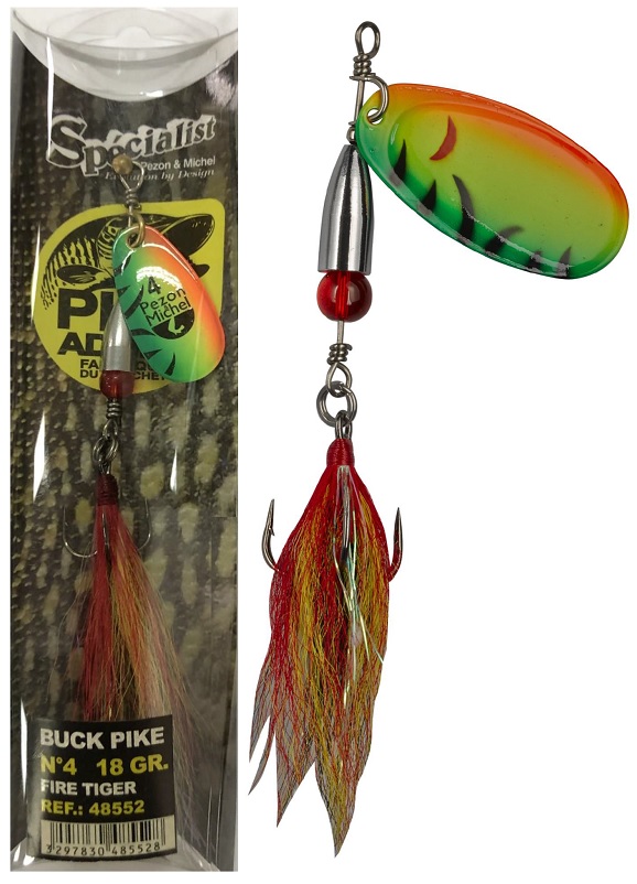 Pezon&michel rotačka buck pike fire tiger - 20 g