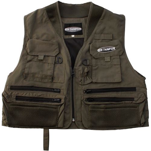Ron Thompson Vesta Ontario Fly Vest Dusty Olive - Veľkosť L