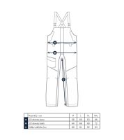 Adventer & Fishing Membránové Nohavice Titanium & Black (2)