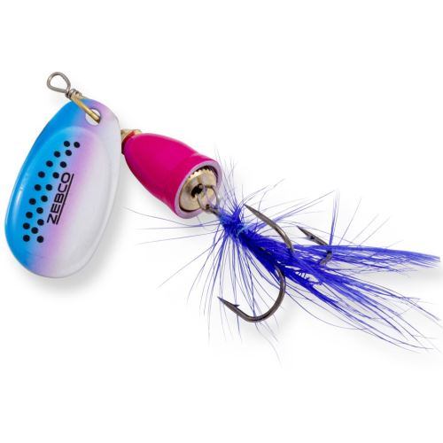 Zebco Rotačka Trophy Z-Vibe Fly Ružovo Strieborno Modrá