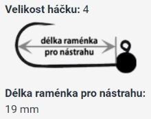 RedBass Bezprotihrotá Jigová Hlavička Sickle 5 ks 4 (3)