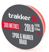 Trakker Šnúra Spod & Marker Braid Red 300 m - 0,24 mm 9,07 kg 20 lb