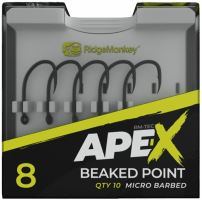RidgeMonkey Háčik Ape-X Beaked Point Barbed 10 ks - Veľkosť 6