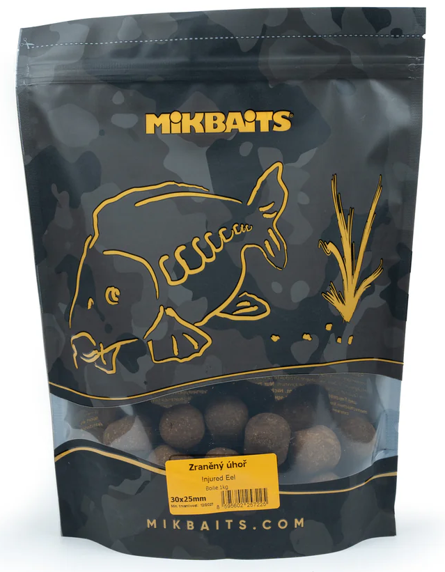 Mikbaits boilie catfish zranený úhor 1 kg - 30x25 mm