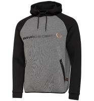 Savage Gear Mikina Tec Foam Hoodie Dark Grey Melange