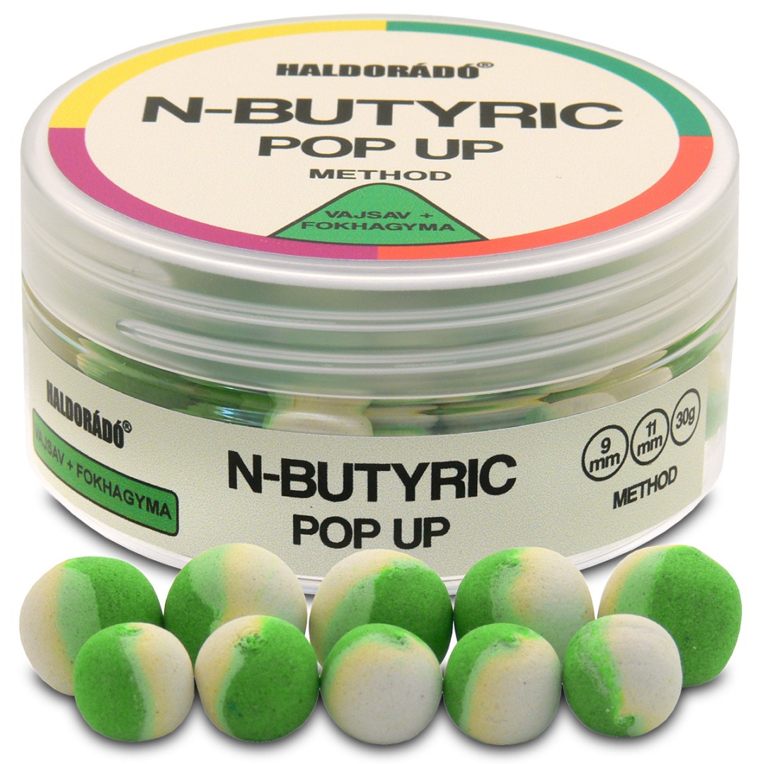 Haldorádó pop-up n-butyric method 30 g 9+11 mm kyselina maslová - cesnak