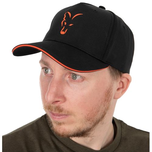 Fox Šiltovka Collection Baseball Cap Black Orange