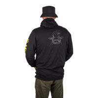 Black Cat Mikina Black Zipped Hoody (1)