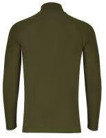 Korda Tričko Kool UPF Zip Jersey Dark Olive (1)