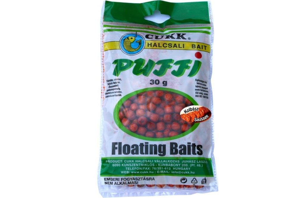 Cukk puffi small 30g 8mm - 12mm - klobása