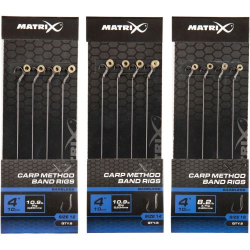 Matrix Nadväzec X7 Carp Method Band Rigs 10 cm
