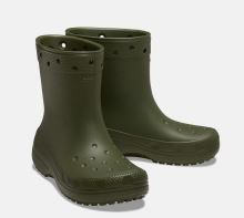 Crocs Čižmy Classic Rain Boot Army Green (3)