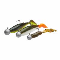 Savage Gear Gumové Nástrahy Perch Academy Kit Mixed Colors 32 ks (3)