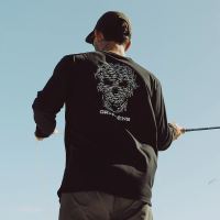 Grundéns Funkčné UV Tričko Bait Ball LS Tech Tee Black (2)