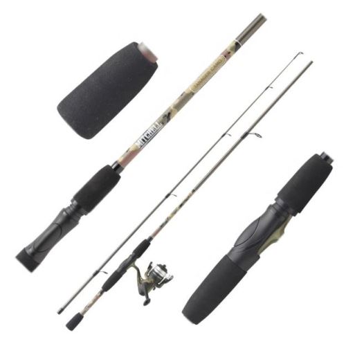 Mitchell Prút Tanager Camo Spin 2,7 m 15-40 g + Navijak 40 FD