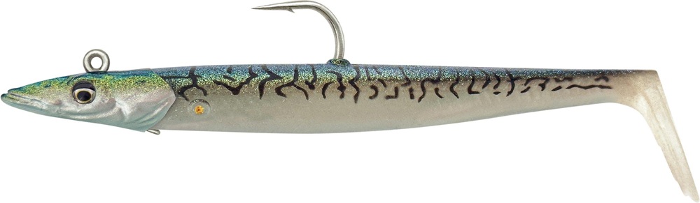Savage gear gumová nástraha sandeel v2 sinking mackerel - 12 cm 22 g