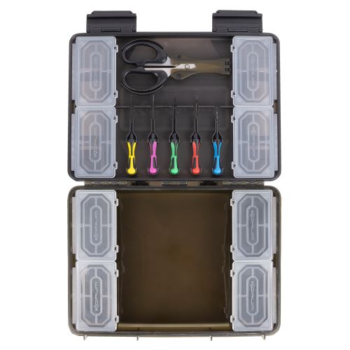 Korum Tackle Box Slim Blox Loaded