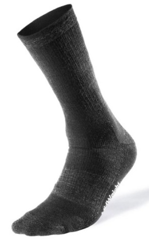 E-shop Geoff anderson ponožky wizwool mid weight čiierne - 41-43