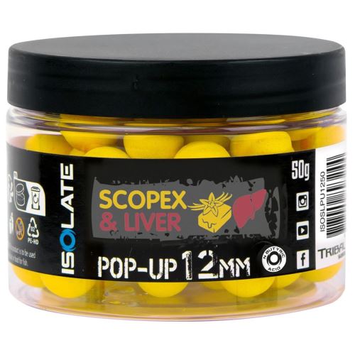 Shimano Plávouce Boilie Isolate Pop-UP Scopex Liver