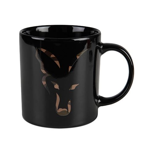 Fox Hrčnek Black And Camo Head Ceramic Mug