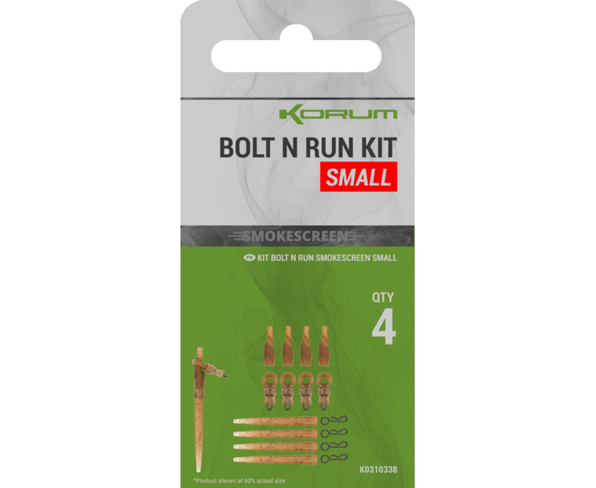 E-shop Korum montáž smokescreen bolt n run kit - small