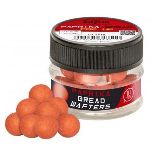 Carp Zoom Wafters Paprika Bread 15 g 10 mm