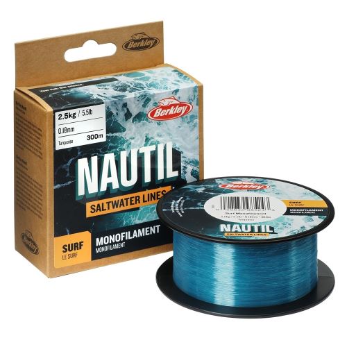 Berkley Vlasec Nautil Monofil Surf Turquoise 300 m