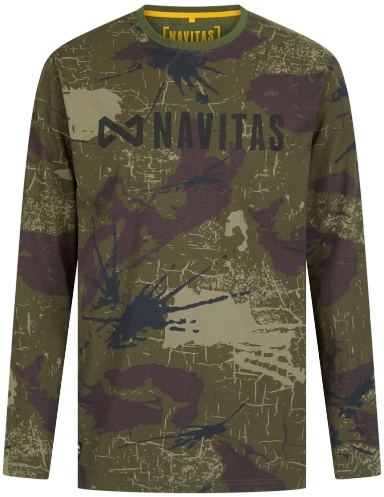 Navitas tričko identity camo long sleeve tee - xxxl