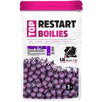 LK Baits Boilie Top ReStart Purple Plum - 1 kg 20 mm
