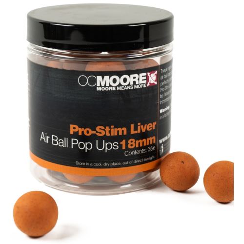 CC Moore Plávajúce Boilie Pro-Stim Liver Air Ball Pop Ups