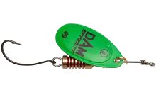 Dam Blyskáč Effzett Spinner With Single Hooks Sinking Green