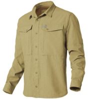 Geoff Anderson Košeľa Zulo II Zelená Dlhý Rukáv