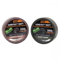 Fox Edges Matt Coretex 20 m-Gravelly Brown / Nosnosť 35 lb / Farba Brown