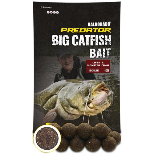 Haldorádó Boilies Catfish Bait Liver Monster Crab 1 kg