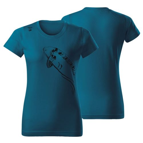 Giants Fishing Tričko Dámské Plavající Kapor Petrolejové