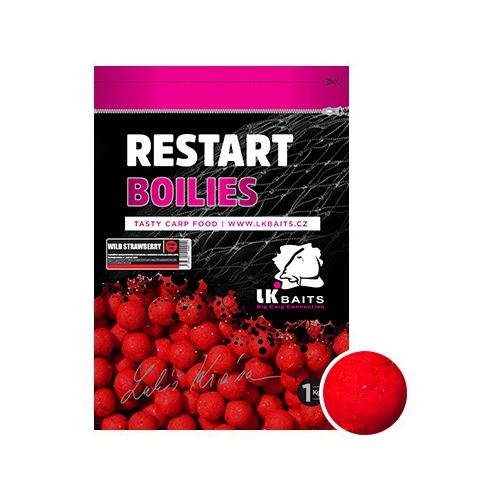 LK Baits Boilie ReStart Wild Strawberry