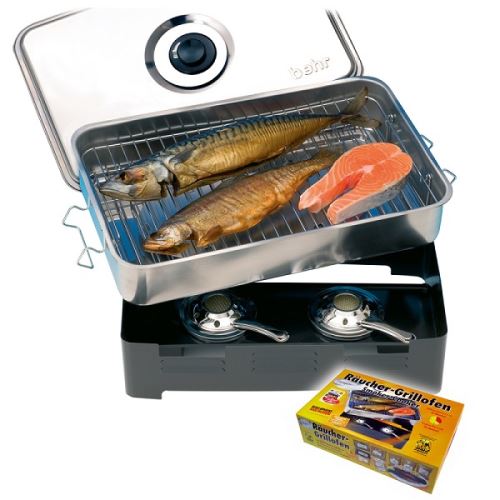 Behr Mini Udiareň Stainless Steel Smoker Cooker