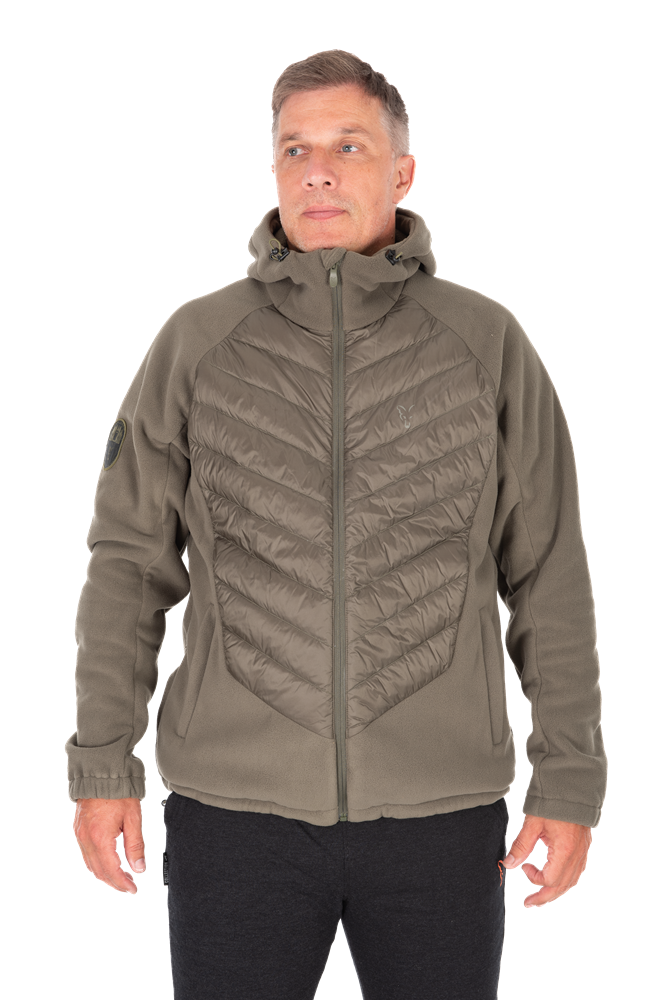 E-shop Fox bunda explorer fleece hooded jacket - m