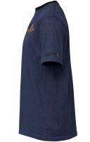 Savage Gear Tričko Signature Logo T Shirt Blue Melange (1)