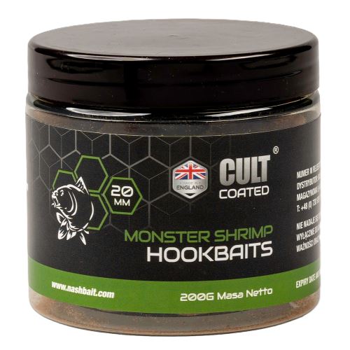 Nash Boilie Signal Coated Hookbaits Monster Shrimp