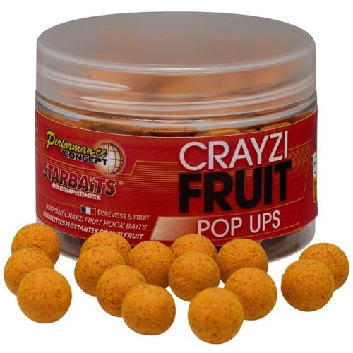 Starbaits Boilie Pop Up Crayzi Fruit 50 g