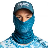 Adventer & Fishing Funkčný UV Nákrčník Petrol (4)