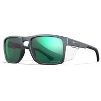 Wiley X Okuliare Founder Captivate Polarized Green Mirror - Matte Graphite (5)