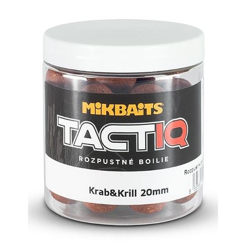 Mikbaits Rozpustné Boilies Tactiq Krab Krill 250 ml