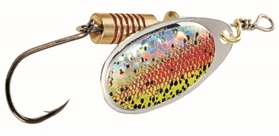 Dam blyskáč effzett spinner with single hooks sinking rainbow trout - 3 6 g