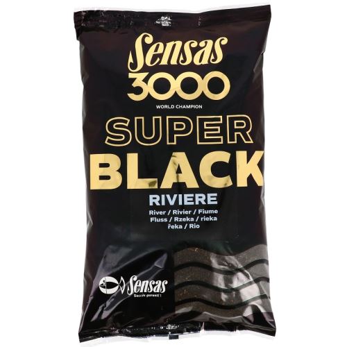 Sensas kŕmenie 3000 SUPER BLACK 1kg