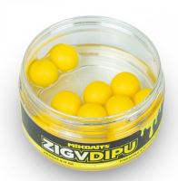 Mikbaits Plávajúce Boilie V Dipe Zig Ultra Anana NBA 15 mm (1)