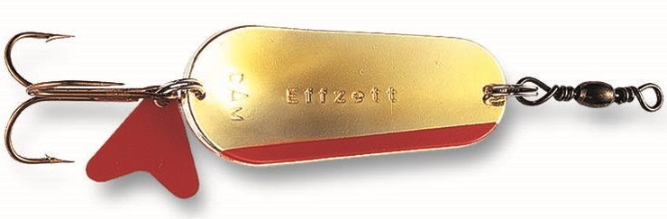 Dam blyskáč effzett scales spoon sinking silver gold - 10 cm 60 g